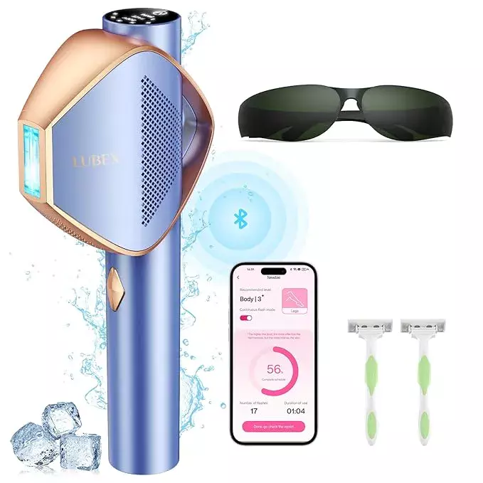 LUBEX Glow 6 A+ Laser Hair Removal Device